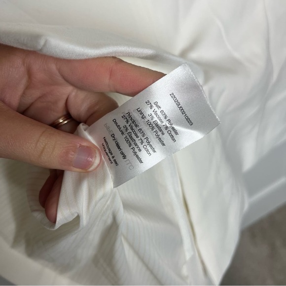 Veronica Beard Ivory Thaddeus Double Breasted Dicky Jacket Blazer Size 8 - Picture 12 of 12